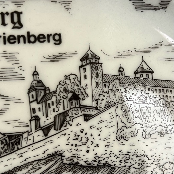 Kleiber Germany Vintage Pearl Plate Rare Collectible Feste Marienberg - Picture 6 of 10